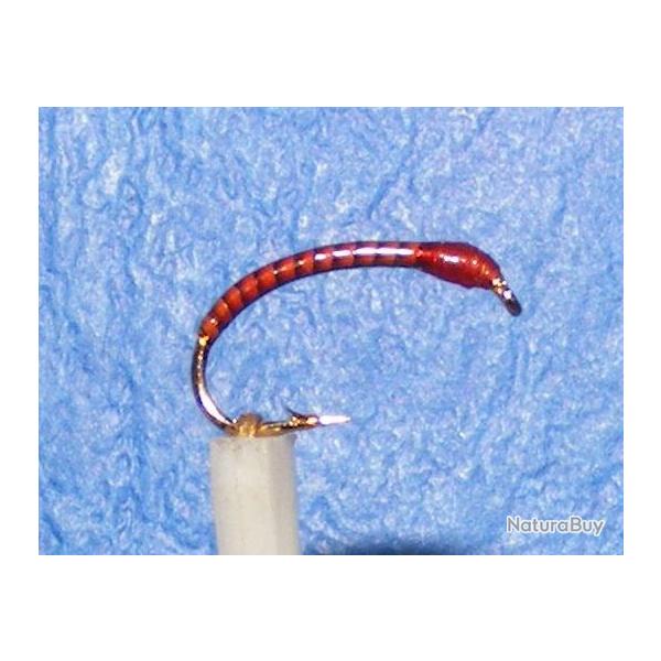 3 nymphes chiro quill rouge coregone, lavaret