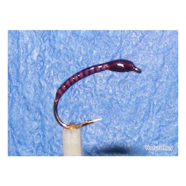 3 nymphes chiro quill violet coregone, lavaret