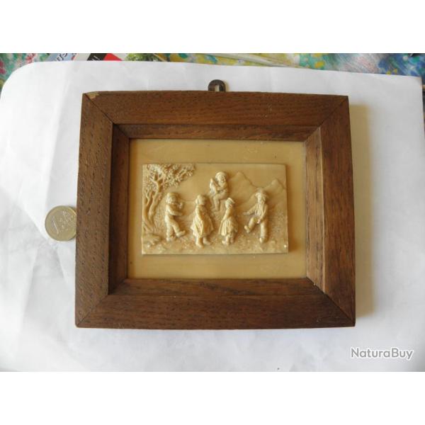 ptrification xix eme. cadre en bois