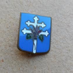 BROCHE CROIX DE LORRAINE  FLEUR LIBERATION EMAIL