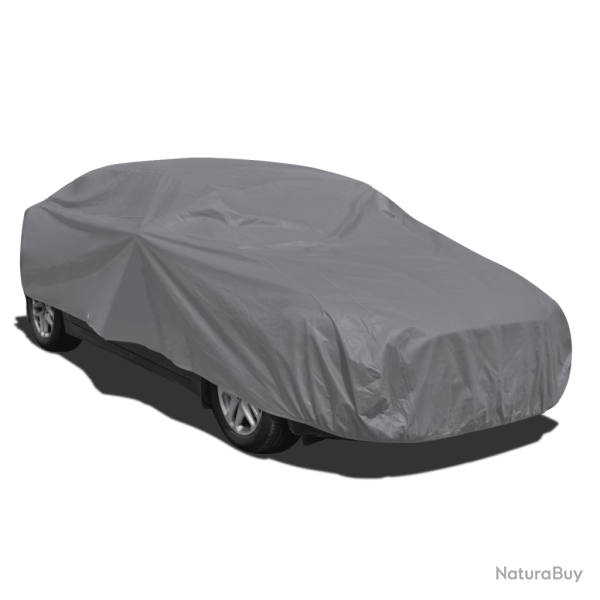 Demi B�che housse de protection non tiss� voiture longueur 572 cm gris 3402012