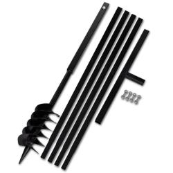 B&ecirc;che et tari&egrave;re manuelle 120 mm avec rallonge m&egrave;che outils garage atelier bricolage 3402075