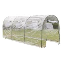 Serre de jardin 450x190x200 cm jardinage plastique 1602006