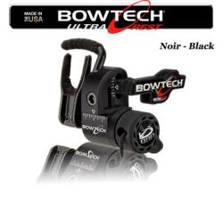 QAD BOWTECH Ultrarest HDX Repose-fl&egrave;ches &agrave; effacement pour la chasse et le tir 3D Droitier Black