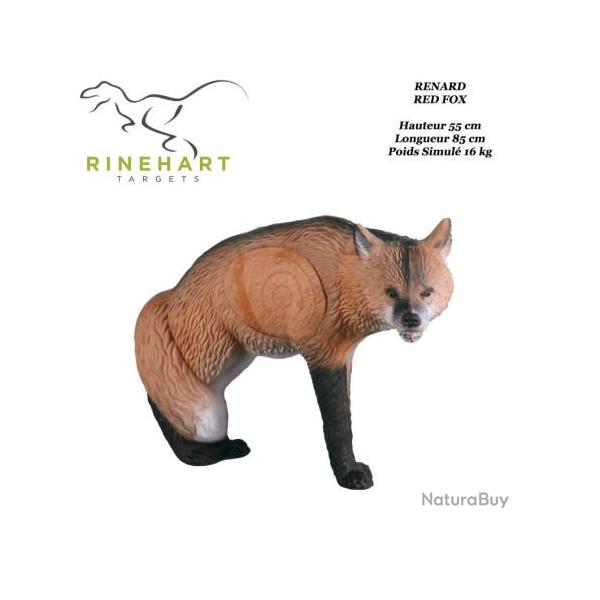 RINEHART Cible 3D Renard Red Fox en mousse pour le tir � l'arc
