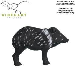 RINEHART Cible 3D Petit Sanglier Javelina en mousse pour le tir &agrave; l'arc
