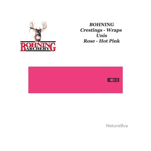 BOHNING Blazer Arrow Wraps 4 ou 7 pouces autocollants colors unis de type cresting pour flches Ros