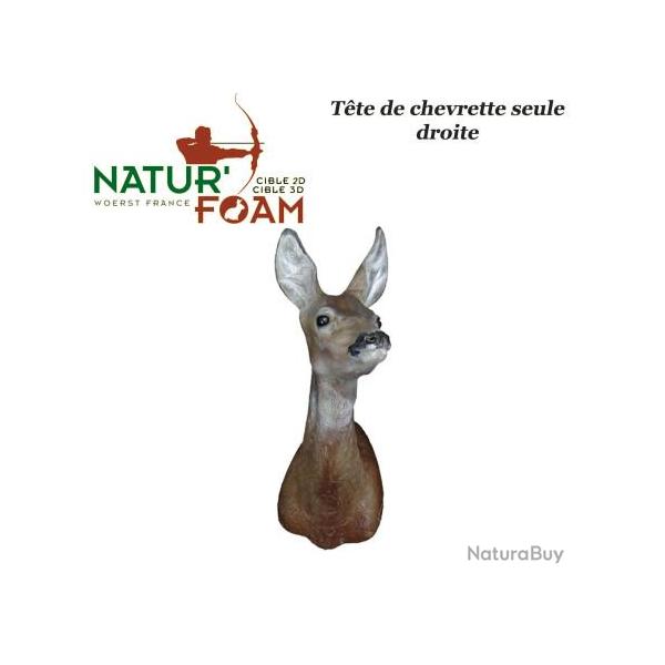 NATUR'FOAM Cible 3D Chevreuils, Chevrettes et Brocards en mousse pour le tir � l'arc T�te de Chevret