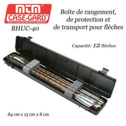 MTM Case-Gard BHUC-40 Bo&icirc;te &agrave; fl&egrave;ches NOIRE pour le transport et le rangement de 12 fl&egrave;ches