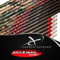 CARBON EXPRESS Maxima Hunter tubes nus pour fl&egrave;ches de chasse et tir 3D 450