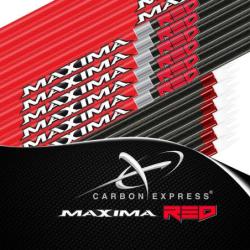 CARBON EXPRESS Maxima Red tubes nus pour fl&egrave;ches de chasse et tir 3D 350
