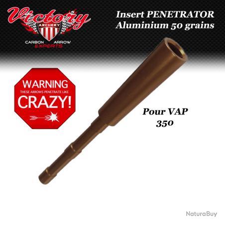 VICTORY ARCHERY VAP Penetrator Insert adaptateur en aluminium ou en acier  inox pour pointes de chass - Pointes (3185469)