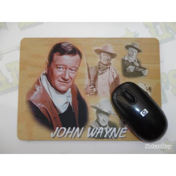 Grand TAPIS  de  SOURIS  pour Ordinateur Mod�le � JOHN WAYNE �