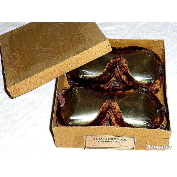 LUNETTES ALLEMANDES du PILOTE DE LA LUFTWAFFE de la PREMIERE GUERRE.