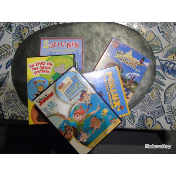 Lot DVD enfant 3 � 5 ans -ref 3-