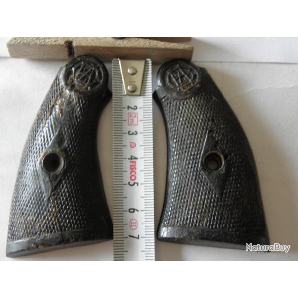 rare antique ceska zubrowka plaquettes hand grips