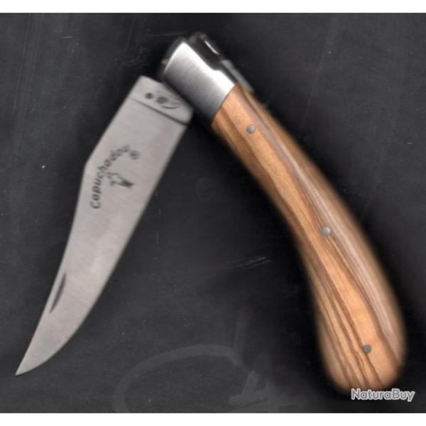 CAPUCHADOU OLIVIER 12cm couteau anc�tre du LAGUIOLE Gratuit � ton Pr�nom