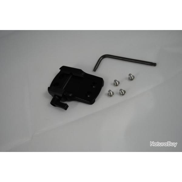 Montage Recknagel ERA pour Aimpoint Micro pour rail weaver de 21 mm, amovible, fermeture � levier