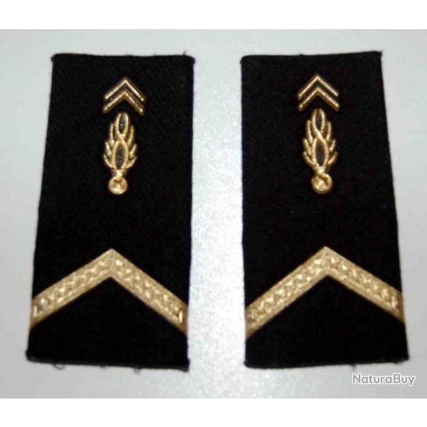 Epaulettes rigides galons Gendarmerie