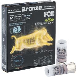 Balle Fob Brenneke Bronze Calibre 12/70