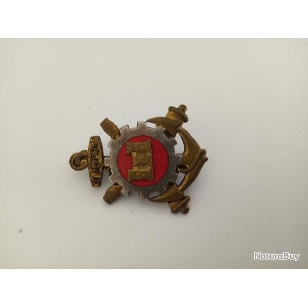 insigne Service du Mat�riel et des Batiment outre mer drago H705