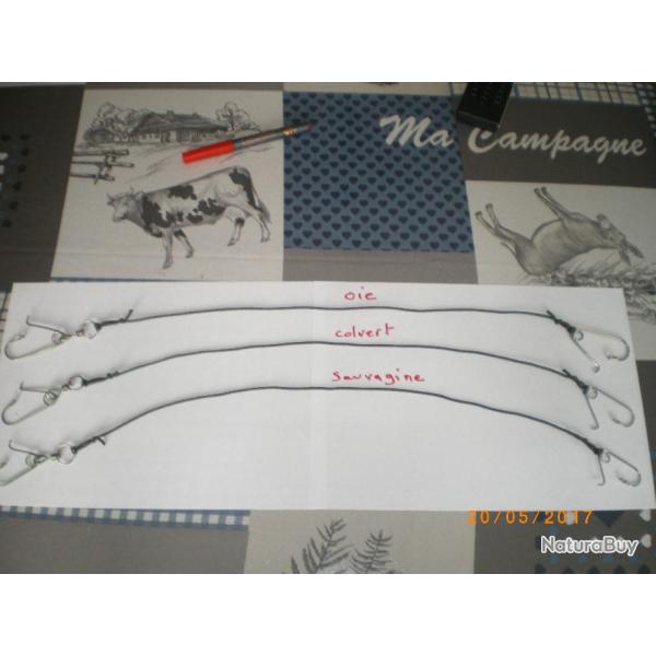 attelle compl�te en inox pour canard et oie .