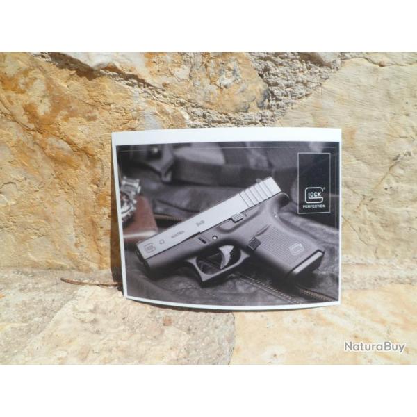 Magnifique autocollant "GLOCK Perfection"