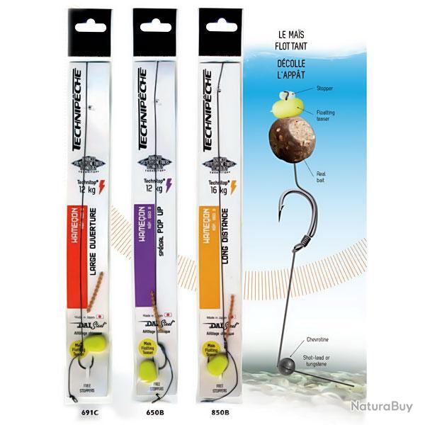 Montages Cheveux Classiques "+" avec teaser et stoppers 691C N�2