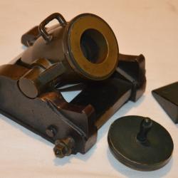 MAQUETTE D'ARSENAL DU MORTIER LISSE Mle 1839-PIECE DE SIEGE-FORTIFICATION SEBASTOPOL CRIMEE