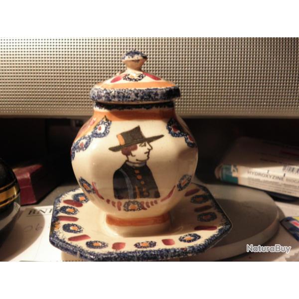 HENROIT QUIMPER pot de moutarde