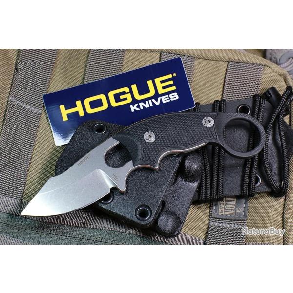Couteau Karambit Hogue Ex-F03 Clip Point Acier 154CM Manche G-10 Etui FRN Made USA HO35339