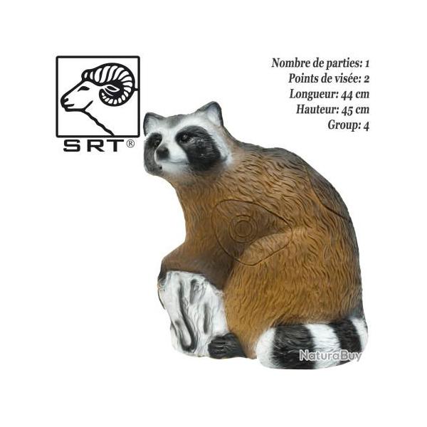 SRT TARGETS Cible 3D Raton Laveur en mousse pour le tir � l'arc - 08470568