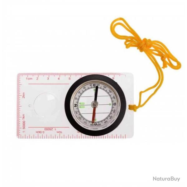 Boussole Militaire Scout de Carte avec Rgle et loupe - BARBARIC