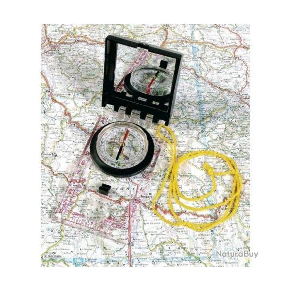Boussole Militaire Boite Scout de Carte avec R�gle et loupe - BARBARIC