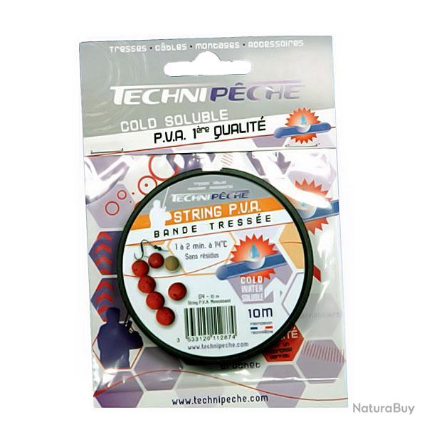 String, bande tress�e soluble strong Amorcage PVA 10m