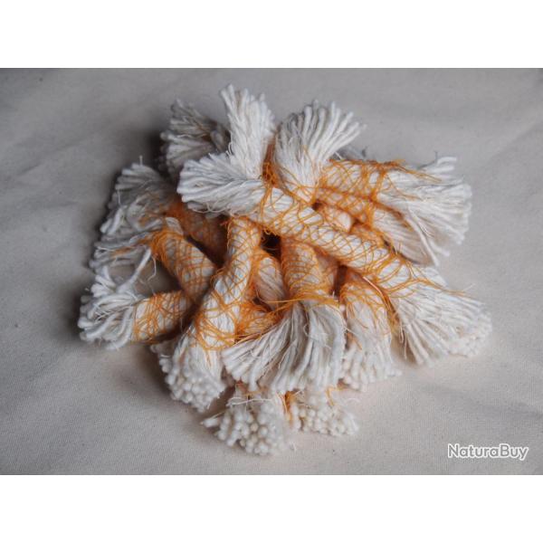 Lot de mches de nettoyage NETARM par 20 mches cal. 20