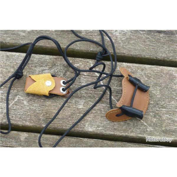 FAUSSE CORDE WHITE FEATHER VOLCANIC