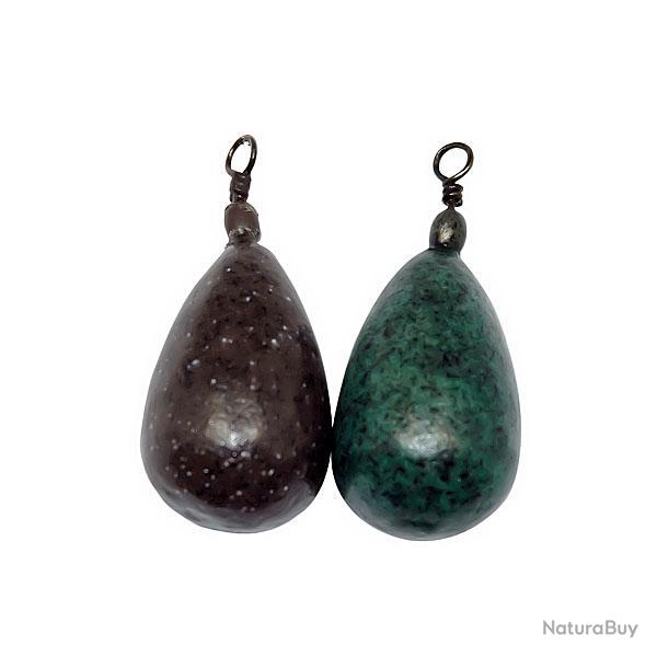 Plombs classiques POIRE  50g  plastifi� Camou