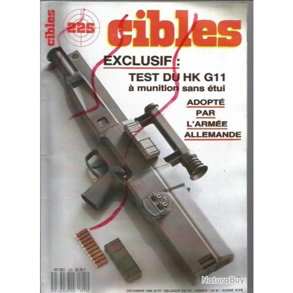 cibles 225 hk g11, gefar2.001 demas,ruby, fred bear , knive show europ, pistolet mang in graz