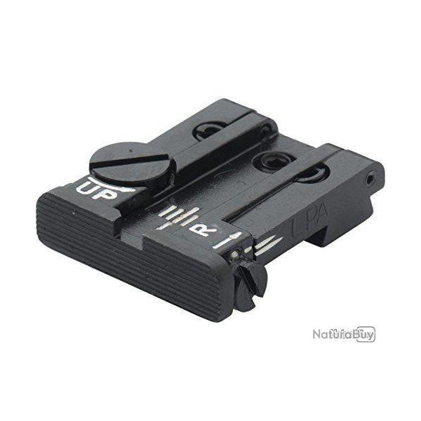 Cran de mire rglable LPA pour Browning HP Vigilant - style de feuille 07