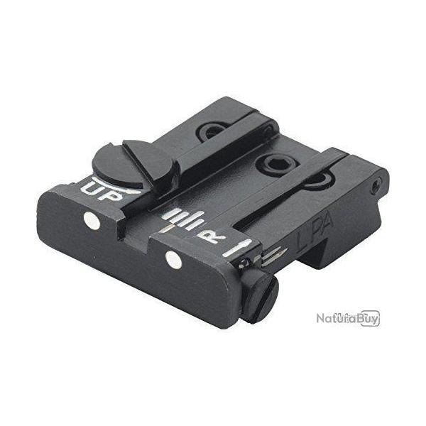 Cran de mire rglable LPA SIGHTS pour Colt series 70, 80, 90 - style de feuille 30