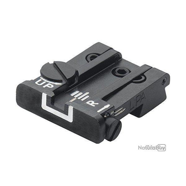Cran de mire rglable LPA SIGHTS pour CZ 85 (Brno Ancien Modle) - style de feuille 18