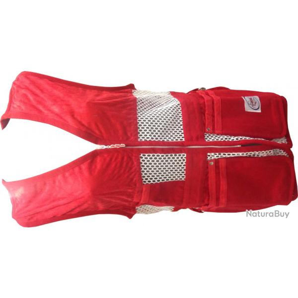 Gilet AM DIFFUSION Rouge