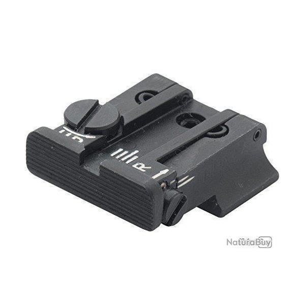 Cran de mire r�glable LPA SIGHTS pour Springfield (Novak Cut) - style de feuille 07