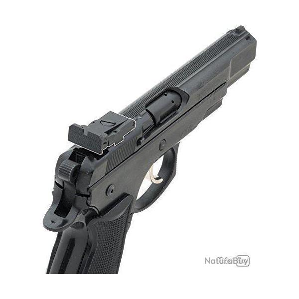 Cran de mire LPA SIGHTS pour Desert Eagle (sans fraisage)- style de feuille 07