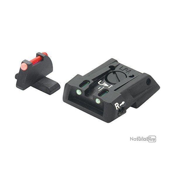 Set de mire LPA SIGHTS pour H&K P30, P45, SFP9, VP9, VP9 Striker (sans fraisage)