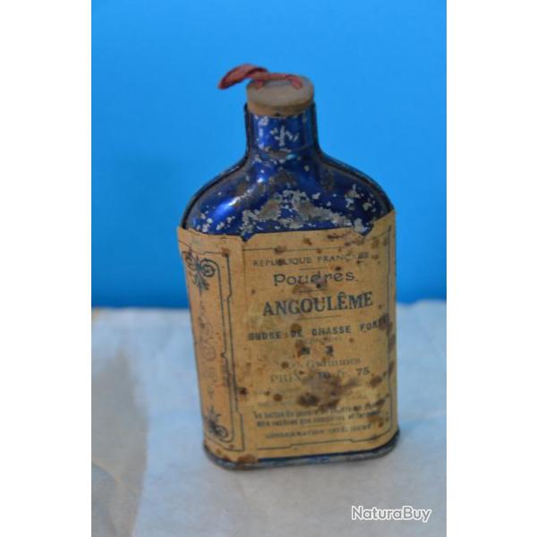 Bidon de poudre de chasse Angouleme