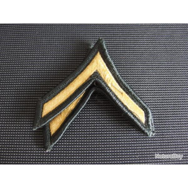 Paire d'�cussons Private 2 class anciens US Army