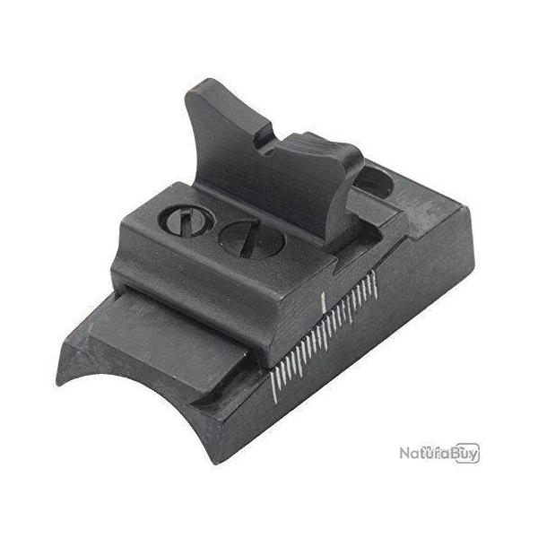 Cran de mire LPA SIGHTS - Rglage hauteur FG7 - Fixation par deux vis 3 ma (BAR05R) pour Browning