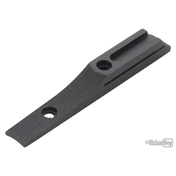 Rampe LPA SIGHTS dentele antireflet pour cran de mire MC54 - Fixation avec deux vis 3 ma